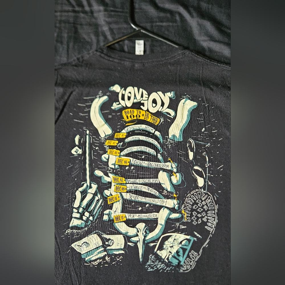 Lovejoy Road to 100 Tour short-sleeve t-shirt